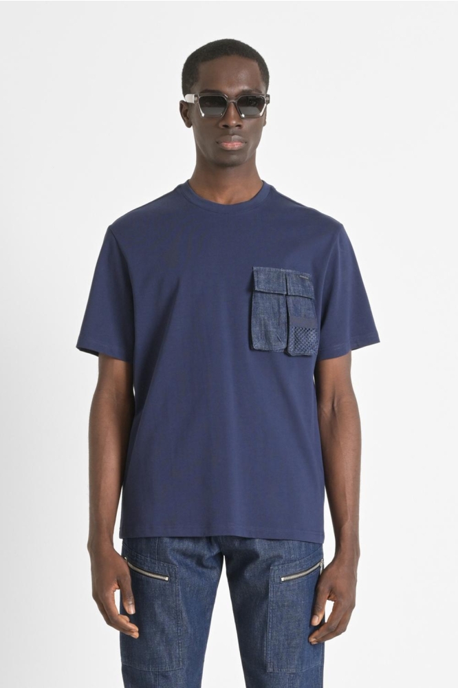 KNITWEAR MMKS02462 FA100239 7132 Blue Navy